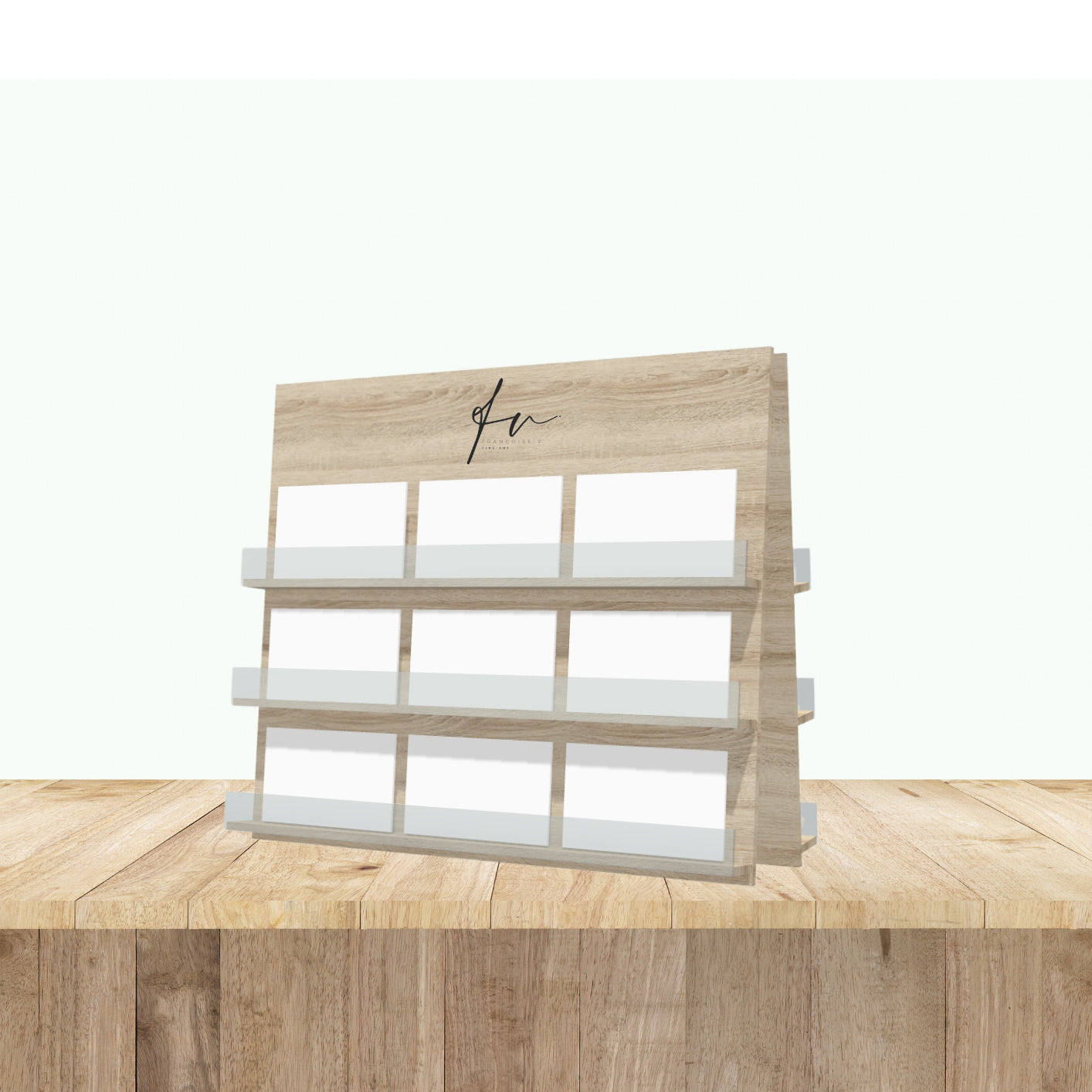 Small Tabletop Postcard Display