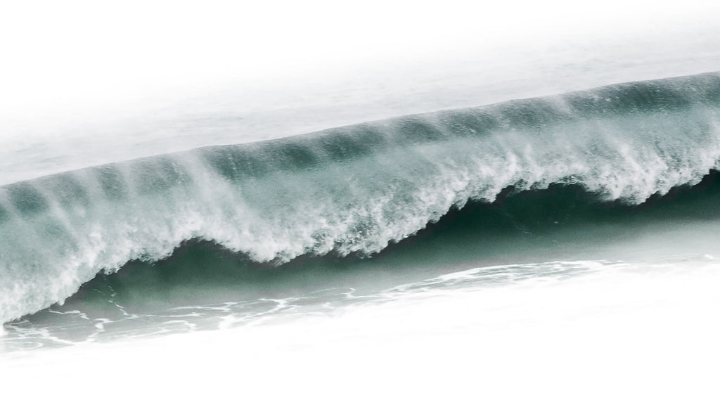 Artwork print of a photo of a wave crashing in the ocean by Francoise V Fine Art Gallery in Cape Town, South Africa