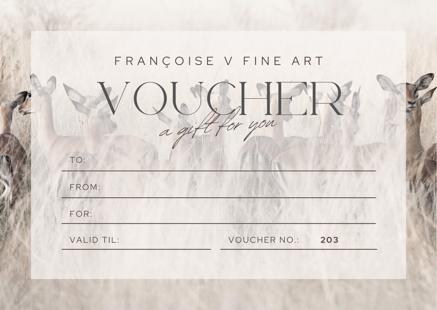 Gift Card Voucher
